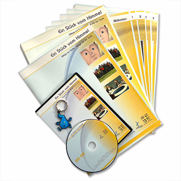 Die Taufe - Eine Taufmappe als Arbeitshilfe auf Weg zur Taufe inkl. DVD